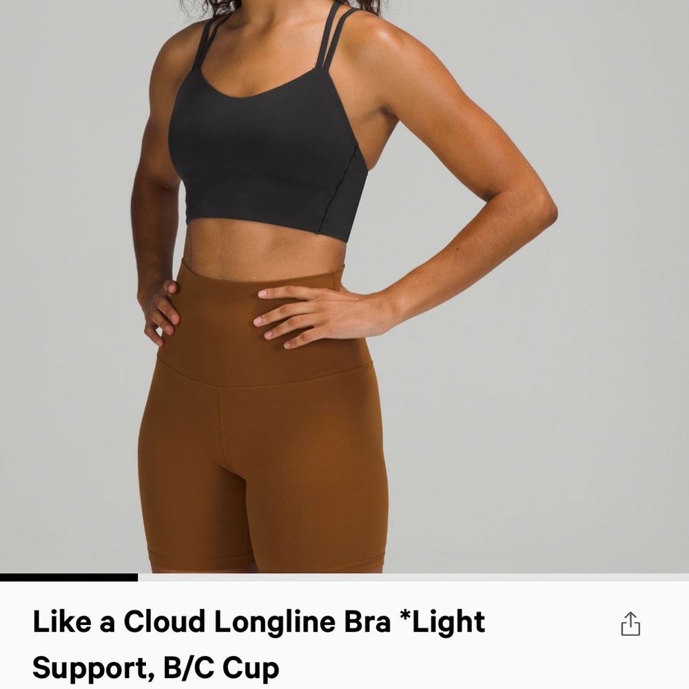 Lululemon cloud longline bra